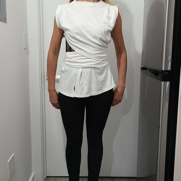 Alexander Wang Tops - Lace Bustier T-shirt